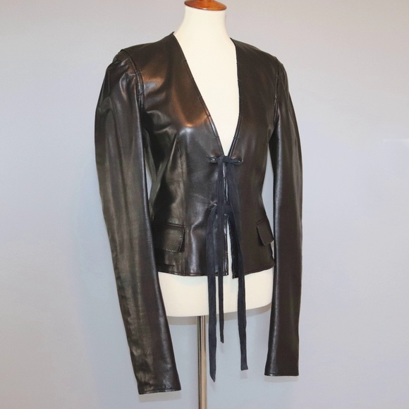 Yves Saint Laurent Jackets & Coats Ysl Vintage Leather Jacket Tom Ford Era 4 Medium Poshmark